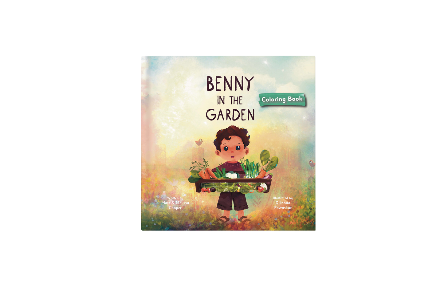 "Benny In The Garden" Coloring Book