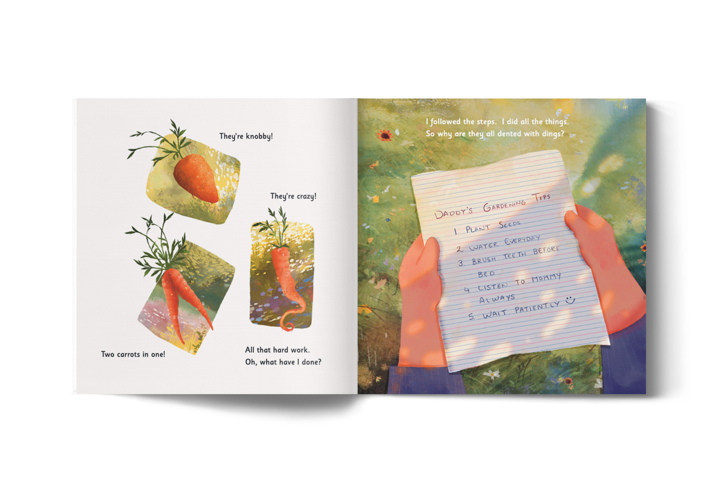 "Benny In The Garden" Hardback Picture Book