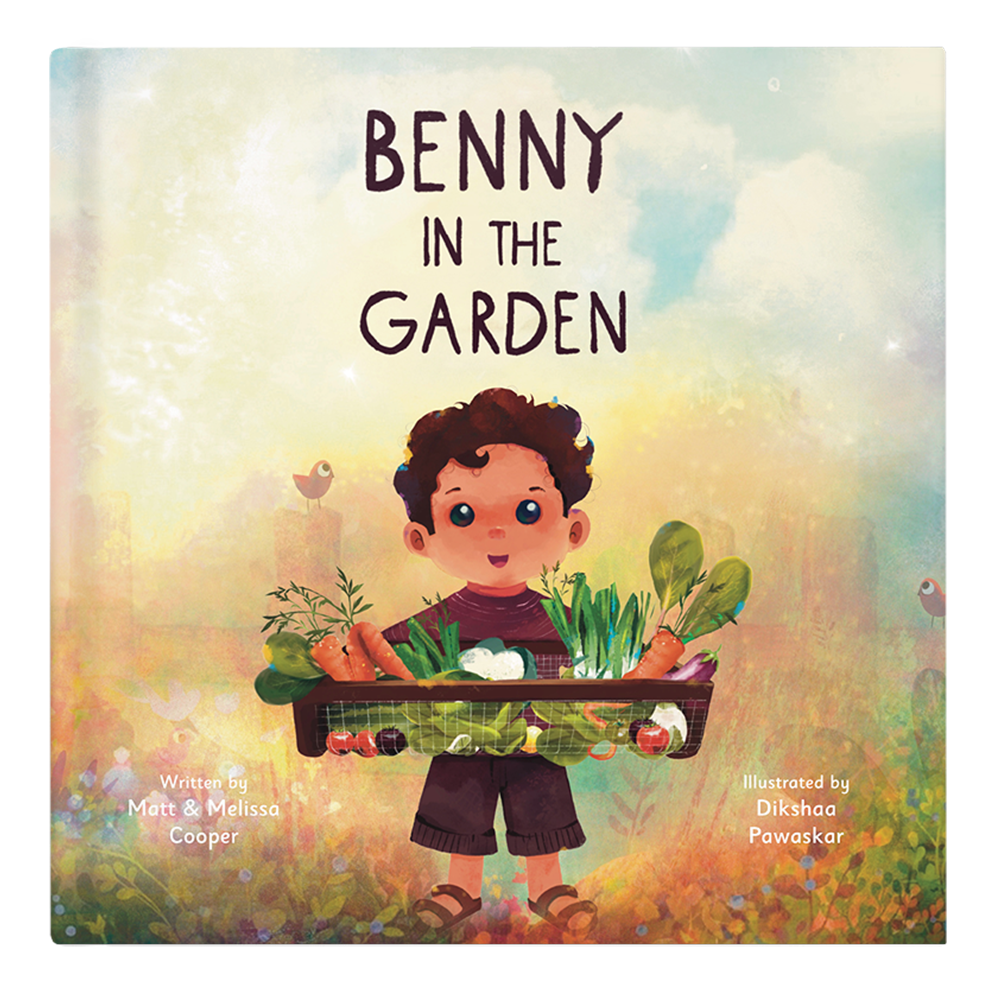 "Benny In The Garden" Hardback Picture Book