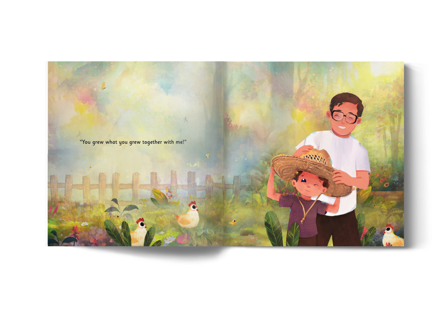 "Benny In The Garden" Hardback Picture Book