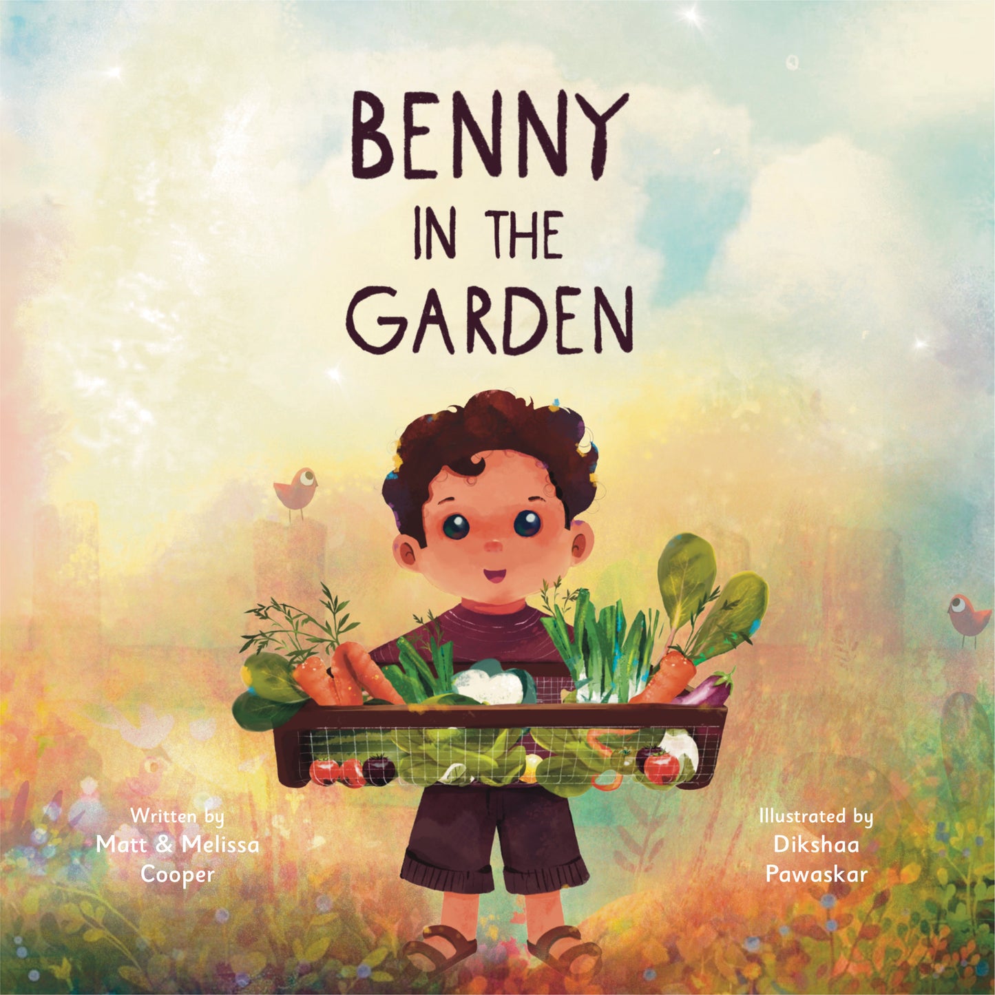 "Benny In The Garden" Hardback Picture Book